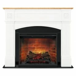 Ηλεκτρικό τζάκι δαπέδου με θέρμανση Dimplex Haydn Revillusion