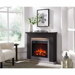 Ηλεκτρικό τζάκι δαπέδου με θέρμανση Richen Ektoras Black -ΕΝΕΡΓΕΙΑΚΑ ΤΖΑΚΙΑ Εκπτώσεις ηλεκτρικό τζάκι δαπέδου με θέρμανση richen ektoras black 1