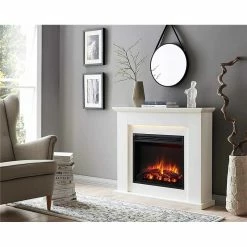 Ηλεκτρικό τζάκι δαπέδου με θέρμανση Richen Ektoras White -ΕΝΕΡΓΕΙΑΚΑ ΤΖΑΚΙΑ Εκπτώσεις ηλεκτρικό τζάκι δαπέδου με θέρμανση richen ektoras white 3