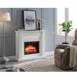 Εξώφυλλο -ΕΝΕΡΓΕΙΑΚΑ ΤΖΑΚΙΑ Εκπτώσεις ηλεκτρικό τζάκι δαπέδου με θέρμανση richen ermis 1