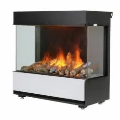 Εξώφυλλο 14 Ηλεκτρικό τζάκι - Εντοιχιζόμενη εστία με ατμό και θέρμανση Dimplex 3 Step