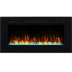 Ηλεκτρικό τζάκι - Εντοιχιζόμενη εστία με θέρμανση Richen Insert 173