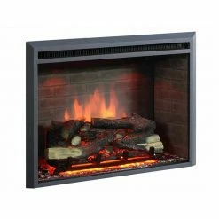 Ηλεκτρικό τζάκι - Εντοιχιζόμενη εστία με θέρμανση Richen Insert 63