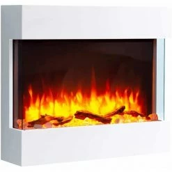 Ηλεκτρικό τζάκι τοίχου με θέρμανση Richen Phaedra